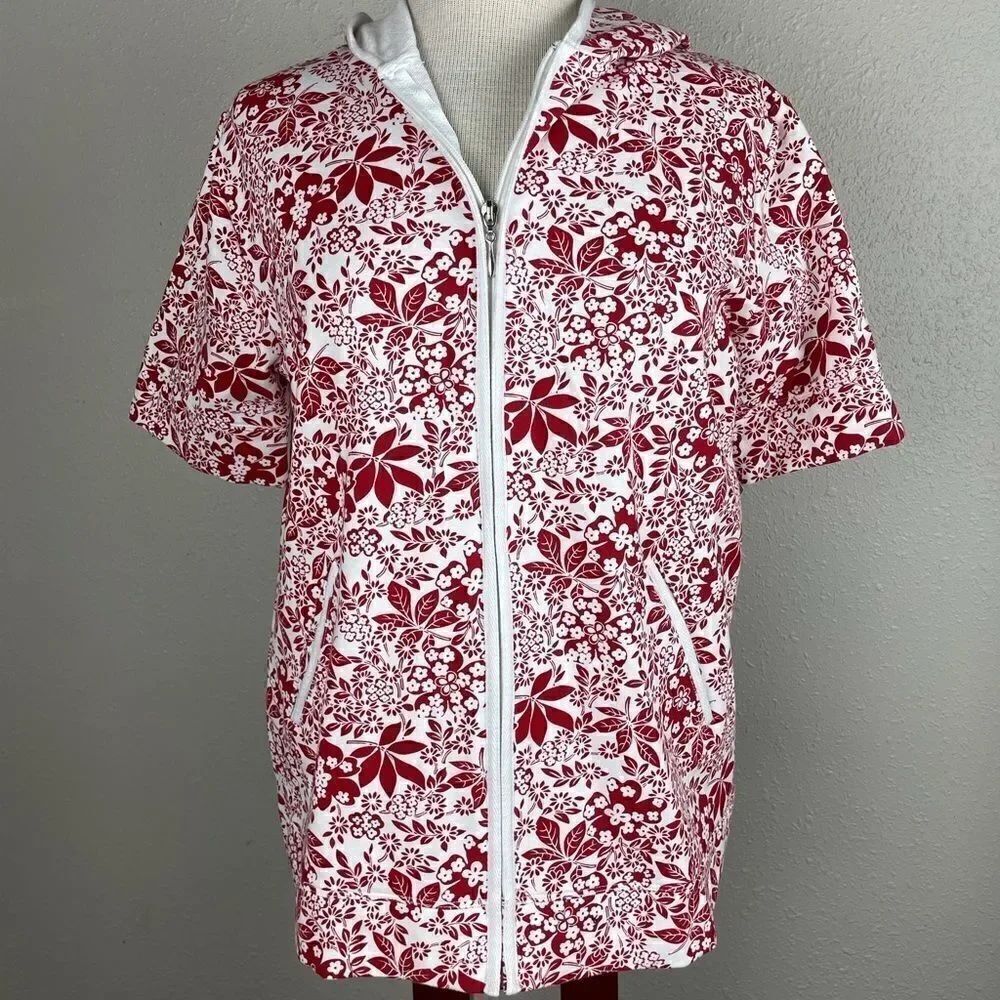 NWT Passports Full Zip Hooded Top Size L